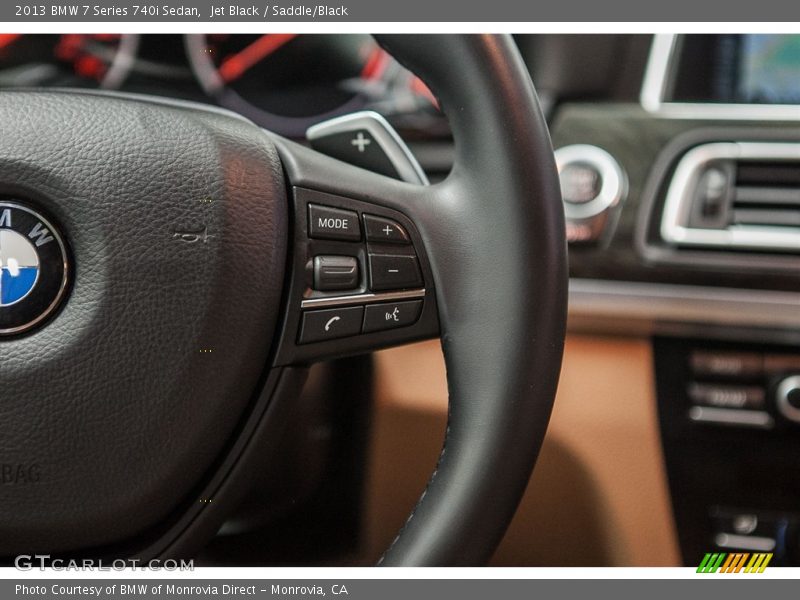 Controls of 2013 7 Series 740i Sedan