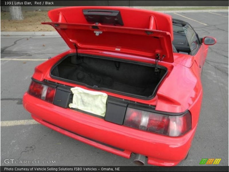 Red / Black 1991 Lotus Elan