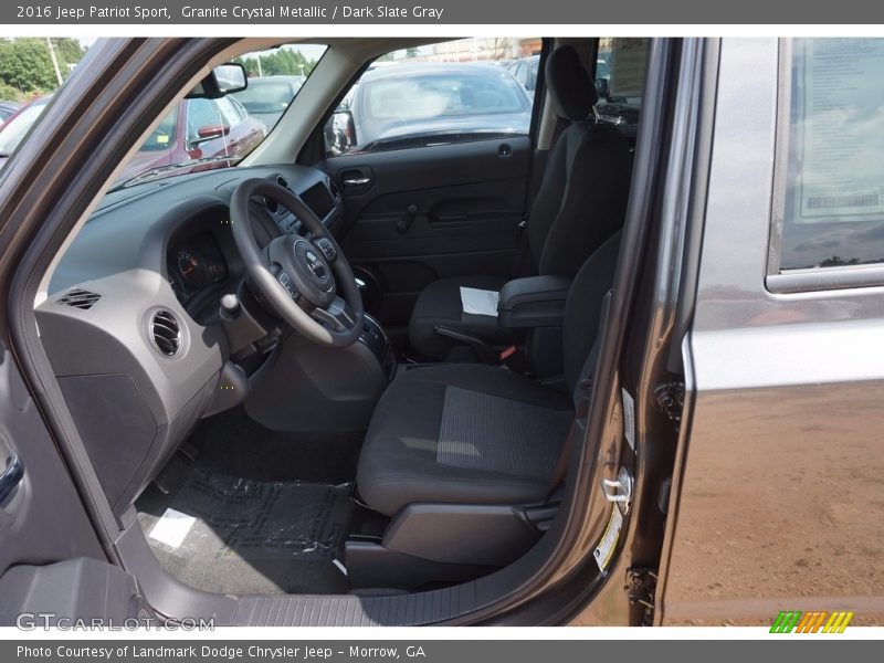 Granite Crystal Metallic / Dark Slate Gray 2016 Jeep Patriot Sport