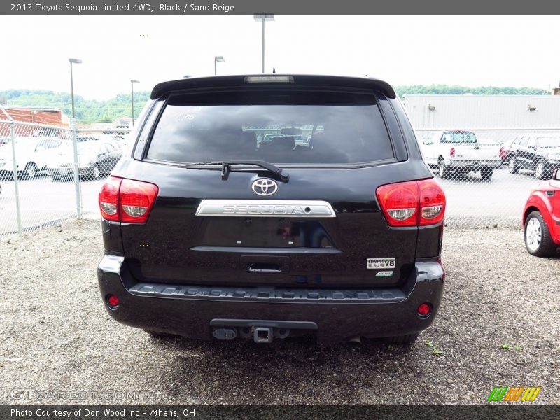 Black / Sand Beige 2013 Toyota Sequoia Limited 4WD