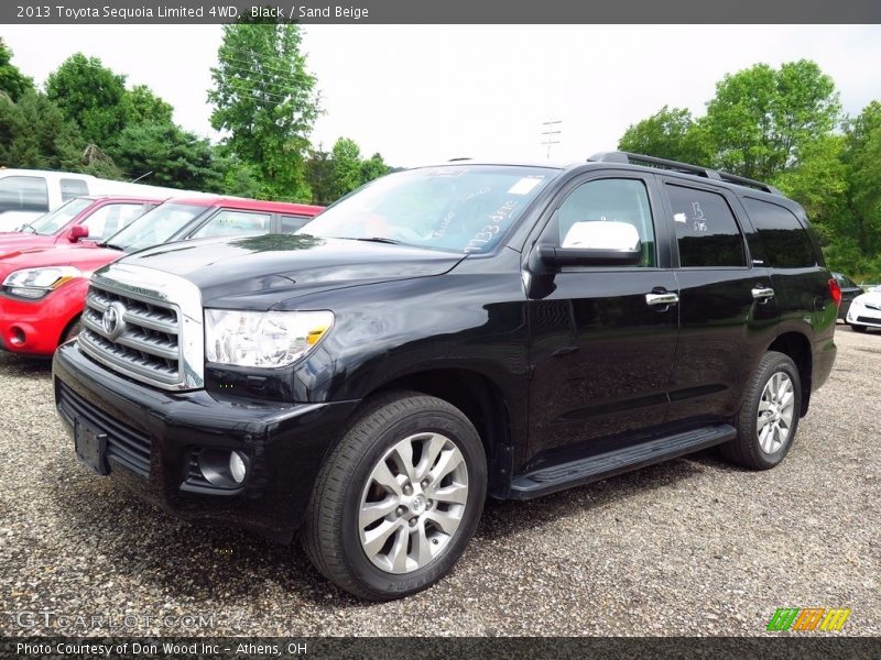 Black / Sand Beige 2013 Toyota Sequoia Limited 4WD