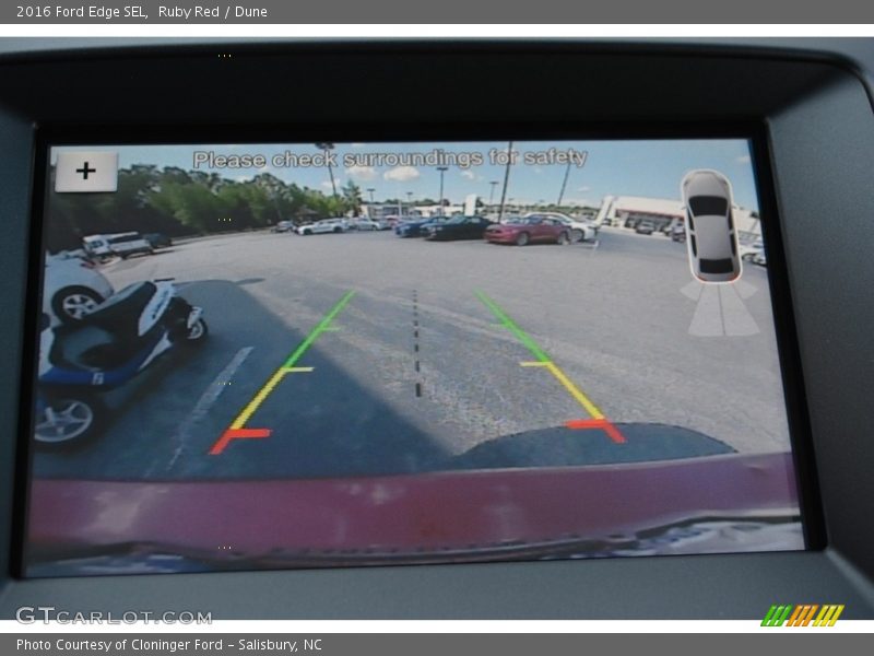Ruby Red / Dune 2016 Ford Edge SEL