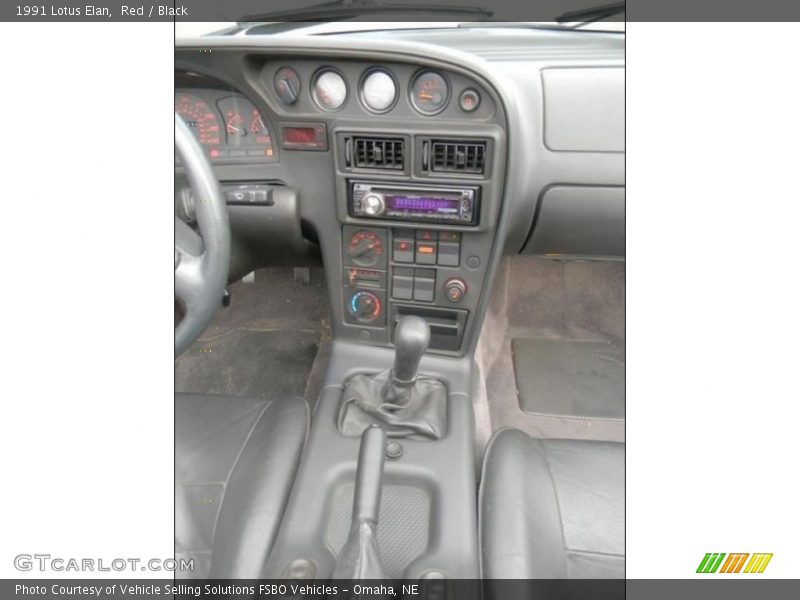 Red / Black 1991 Lotus Elan