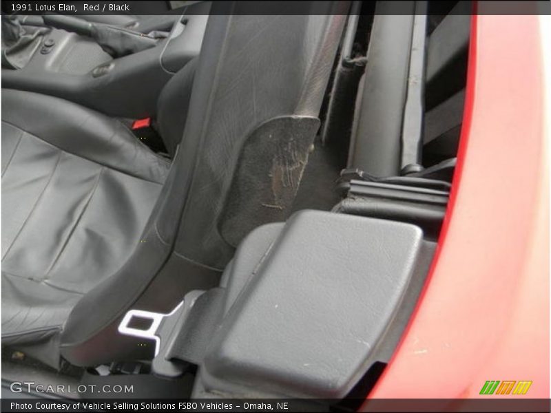 Red / Black 1991 Lotus Elan