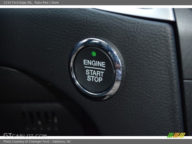 Ruby Red / Dune 2016 Ford Edge SEL