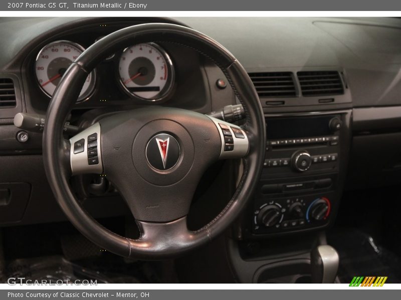 Titanium Metallic / Ebony 2007 Pontiac G5 GT