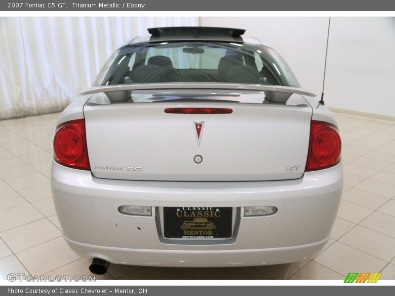 Titanium Metallic / Ebony 2007 Pontiac G5 GT