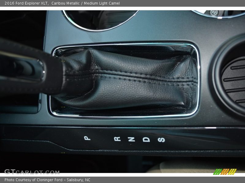 Caribou Metallic / Medium Light Camel 2016 Ford Explorer XLT