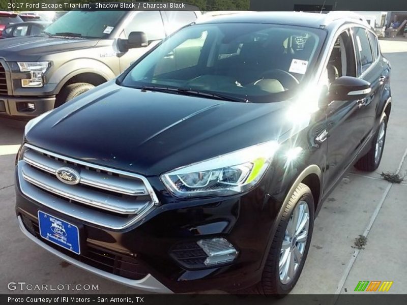 Shadow Black / Charcoal Black 2017 Ford Escape Titanium