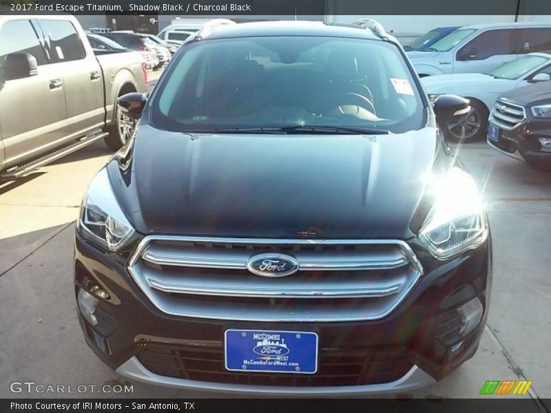 Shadow Black / Charcoal Black 2017 Ford Escape Titanium