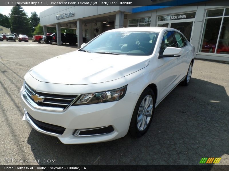 Iridescent Pearl Tricoat / Jet Black/Dark Titanium 2017 Chevrolet Impala LT