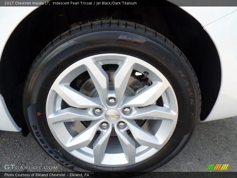 Iridescent Pearl Tricoat / Jet Black/Dark Titanium 2017 Chevrolet Impala LT
