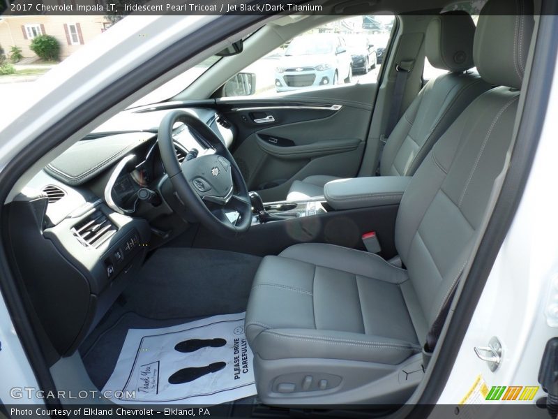 Iridescent Pearl Tricoat / Jet Black/Dark Titanium 2017 Chevrolet Impala LT