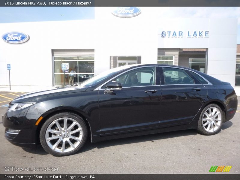 Tuxedo Black / Hazelnut 2015 Lincoln MKZ AWD
