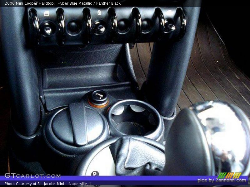 Hyper Blue Metallic / Panther Black 2006 Mini Cooper Hardtop