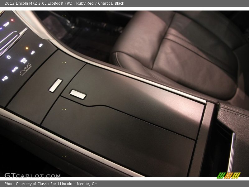 Ruby Red / Charcoal Black 2013 Lincoln MKZ 2.0L EcoBoost FWD