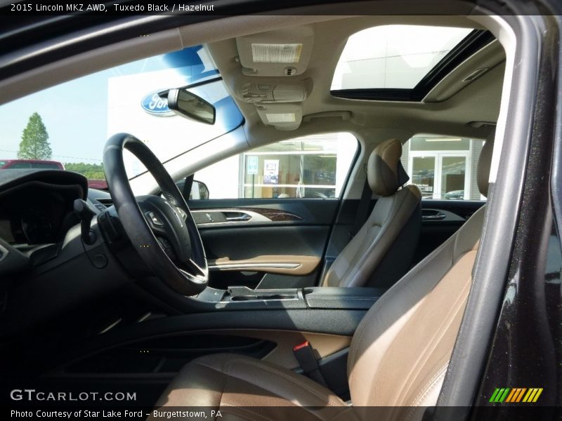 Tuxedo Black / Hazelnut 2015 Lincoln MKZ AWD