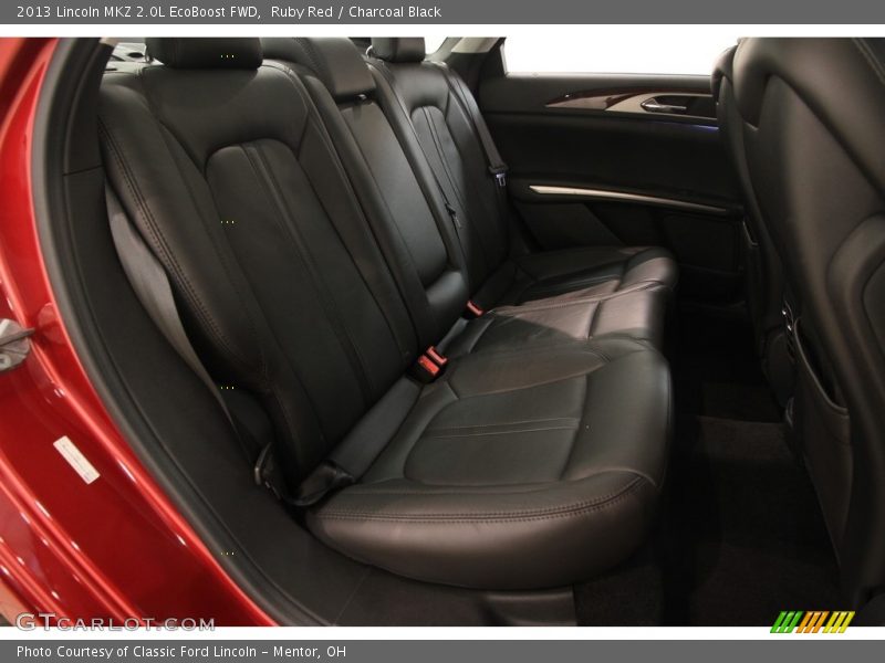 Ruby Red / Charcoal Black 2013 Lincoln MKZ 2.0L EcoBoost FWD