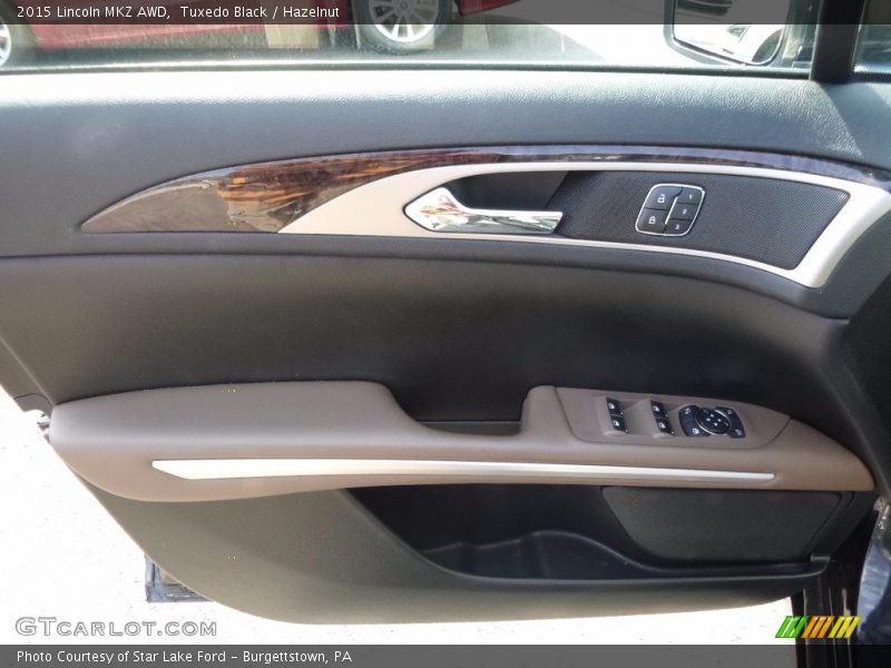 Tuxedo Black / Hazelnut 2015 Lincoln MKZ AWD