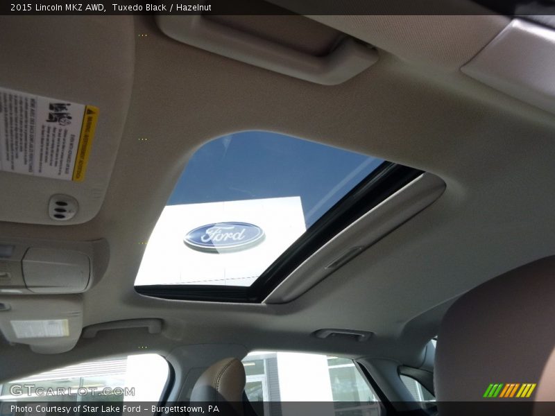 Tuxedo Black / Hazelnut 2015 Lincoln MKZ AWD