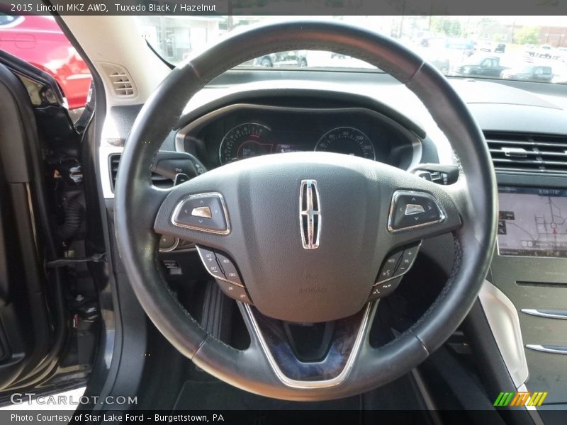 Tuxedo Black / Hazelnut 2015 Lincoln MKZ AWD