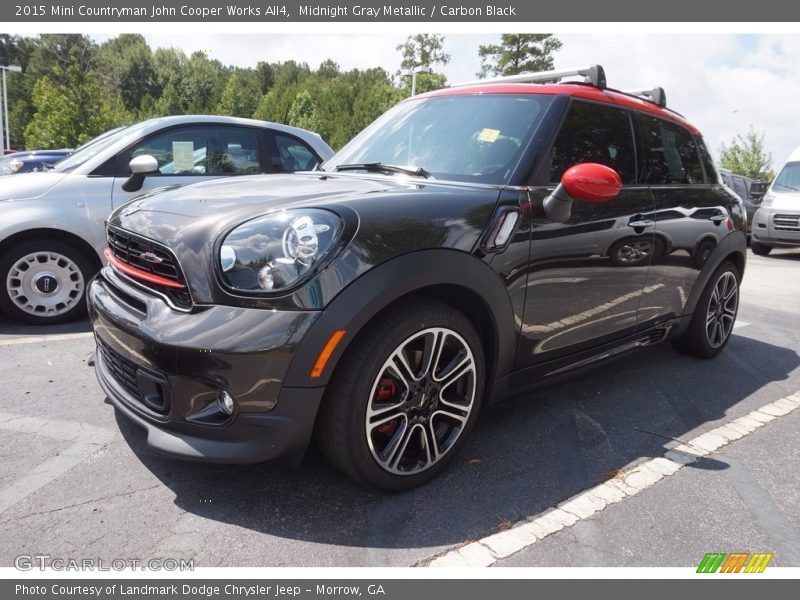 Midnight Gray Metallic / Carbon Black 2015 Mini Countryman John Cooper Works All4