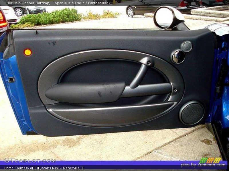 Hyper Blue Metallic / Panther Black 2006 Mini Cooper Hardtop