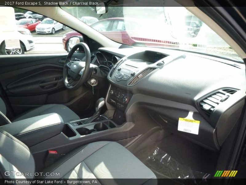Shadow Black / Charcoal Black 2017 Ford Escape S
