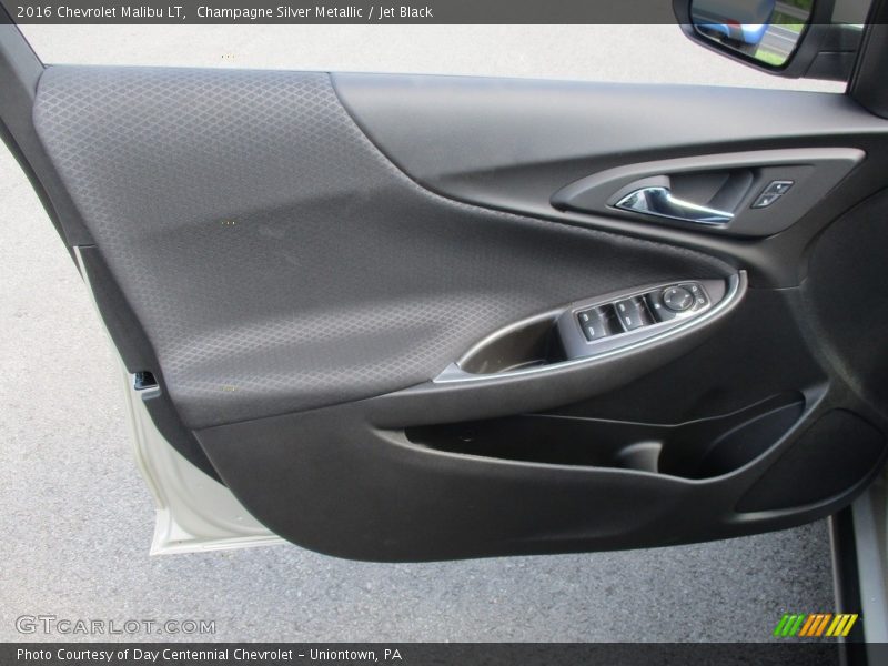 Champagne Silver Metallic / Jet Black 2016 Chevrolet Malibu LT