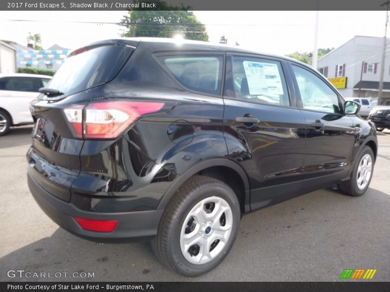 Shadow Black / Charcoal Black 2017 Ford Escape S