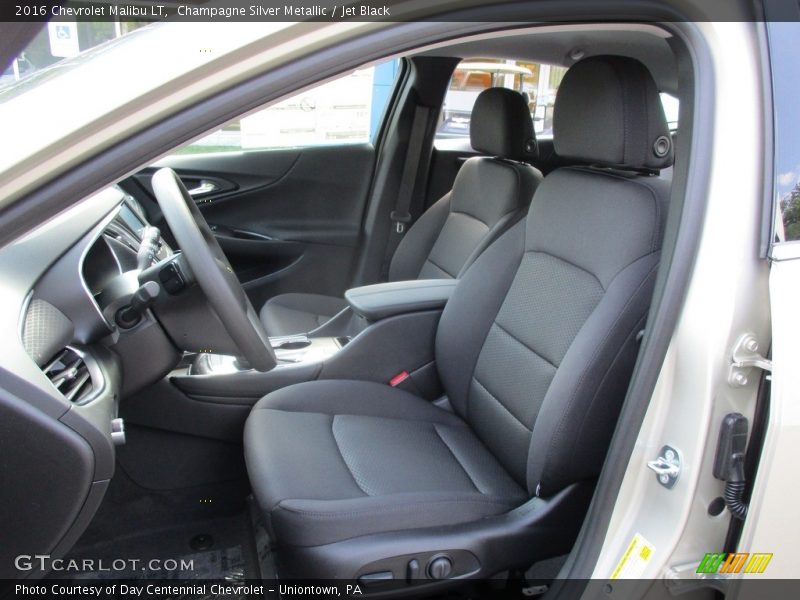 Champagne Silver Metallic / Jet Black 2016 Chevrolet Malibu LT