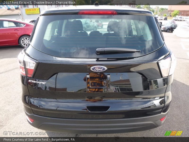 Shadow Black / Charcoal Black 2017 Ford Escape S