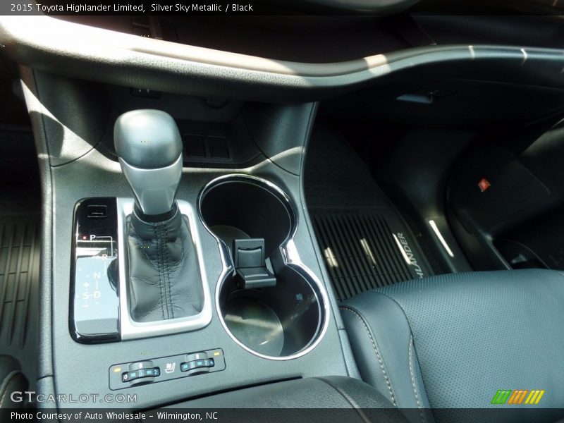 Silver Sky Metallic / Black 2015 Toyota Highlander Limited