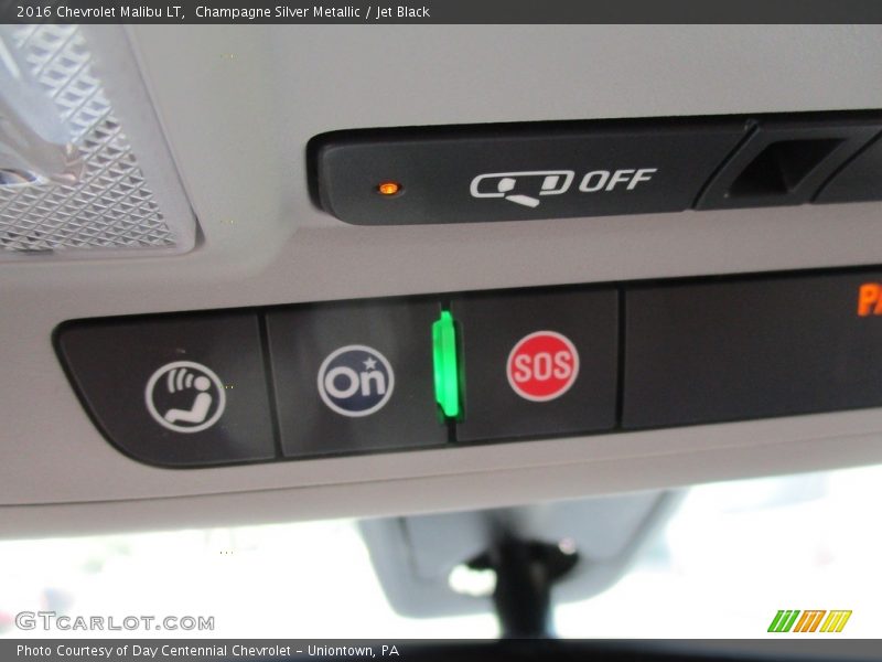 Champagne Silver Metallic / Jet Black 2016 Chevrolet Malibu LT