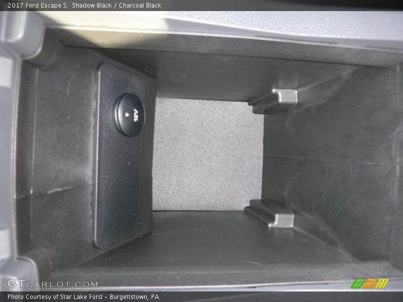 Shadow Black / Charcoal Black 2017 Ford Escape S