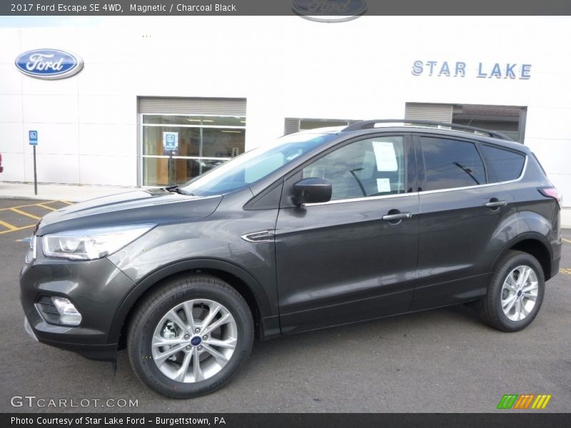Magnetic / Charcoal Black 2017 Ford Escape SE 4WD