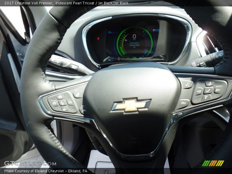 Iridescent Pearl Tricoat / Jet Black/Jet Black 2017 Chevrolet Volt Premier