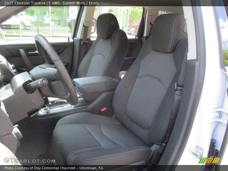 Summit White / Ebony 2017 Chevrolet Traverse LT AWD