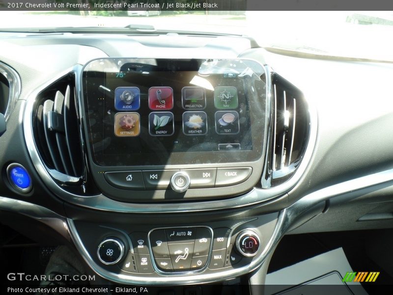 Controls of 2017 Volt Premier