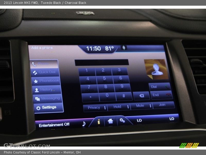 Tuxedo Black / Charcoal Black 2013 Lincoln MKS FWD