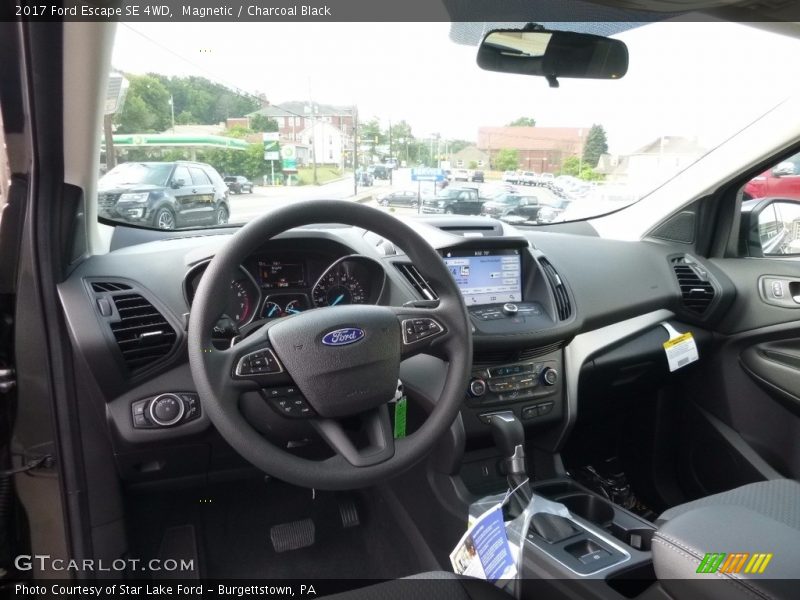 Magnetic / Charcoal Black 2017 Ford Escape SE 4WD