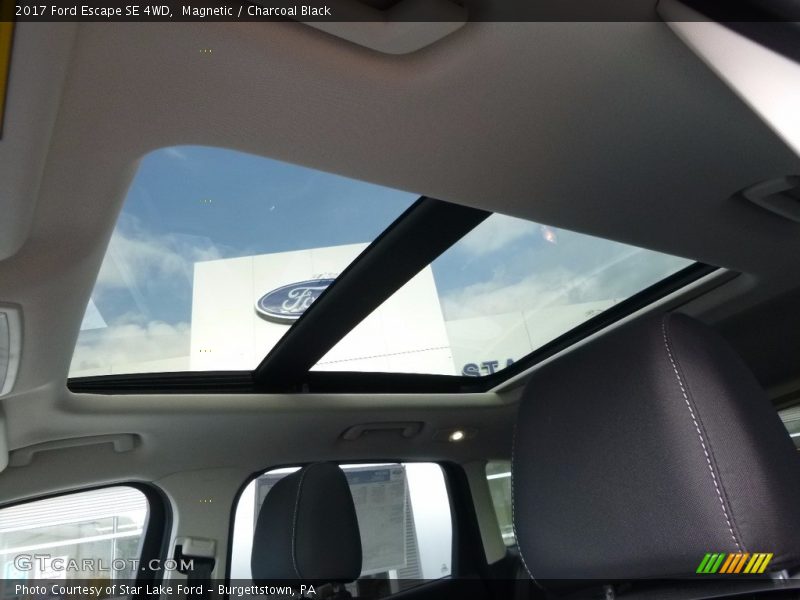 Magnetic / Charcoal Black 2017 Ford Escape SE 4WD