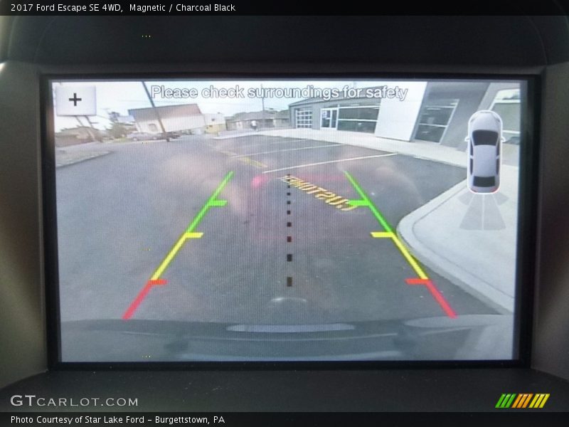 Magnetic / Charcoal Black 2017 Ford Escape SE 4WD
