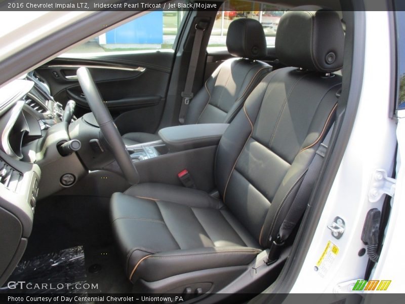 Iridescent Pearl Tricoat / Jet Black/Mojave 2016 Chevrolet Impala LTZ