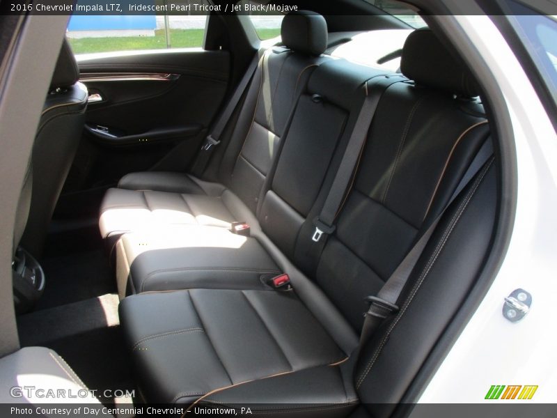 Iridescent Pearl Tricoat / Jet Black/Mojave 2016 Chevrolet Impala LTZ
