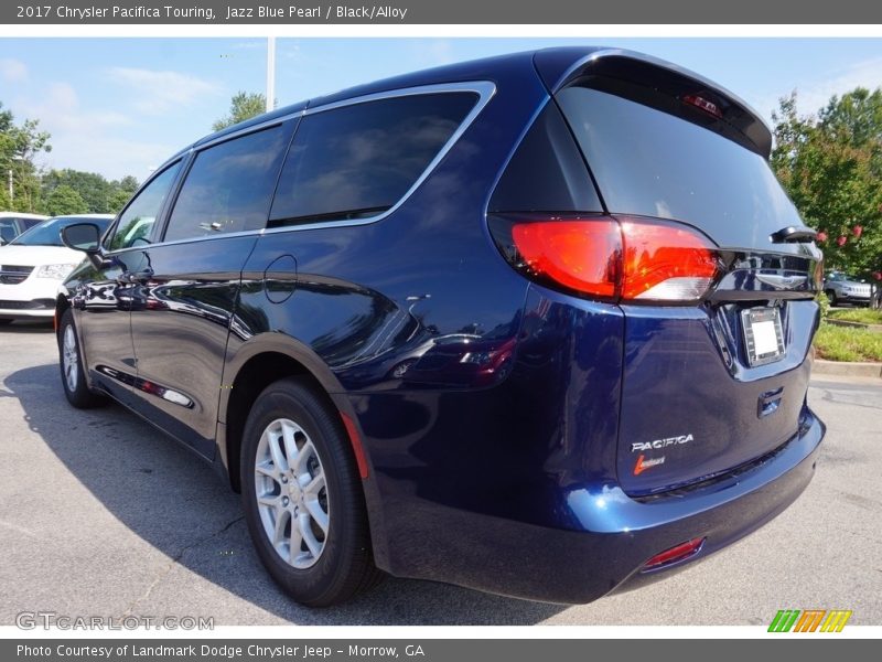Jazz Blue Pearl / Black/Alloy 2017 Chrysler Pacifica Touring