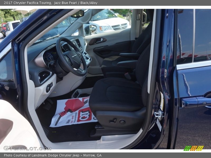 Jazz Blue Pearl / Black/Alloy 2017 Chrysler Pacifica Touring