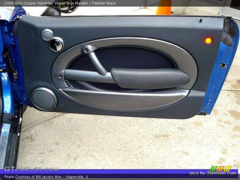 Hyper Blue Metallic / Panther Black 2006 Mini Cooper Hardtop