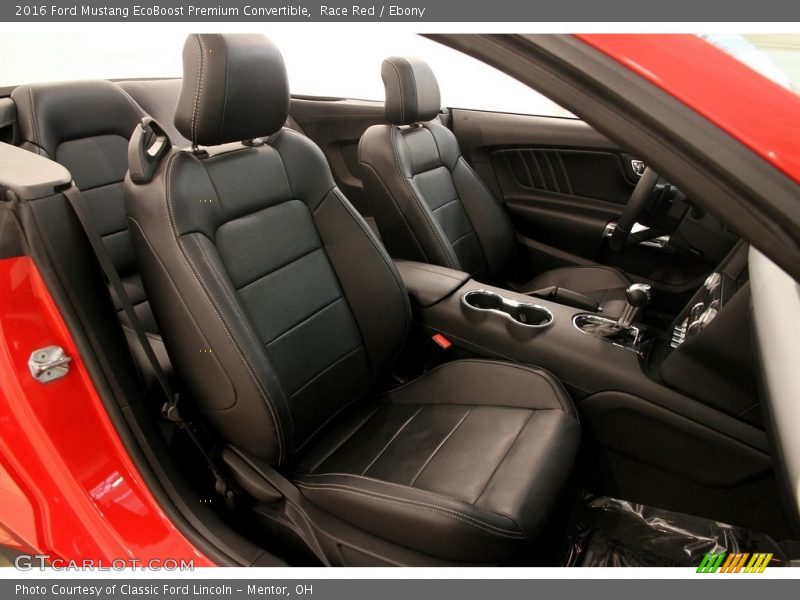 Race Red / Ebony 2016 Ford Mustang EcoBoost Premium Convertible