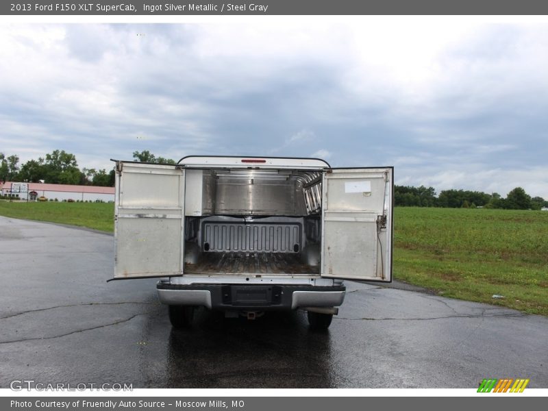 Ingot Silver Metallic / Steel Gray 2013 Ford F150 XLT SuperCab